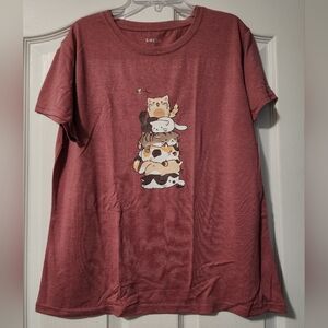 New Shein Cat T-shirt
